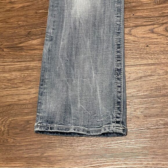 MISS ME Mid Rise Easy Boot Embellished  Denim Jeans Blue Style JE8607ER Size 30 - Picture 5 of 14